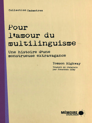 cover image of Pour l'amour du multilinguisme